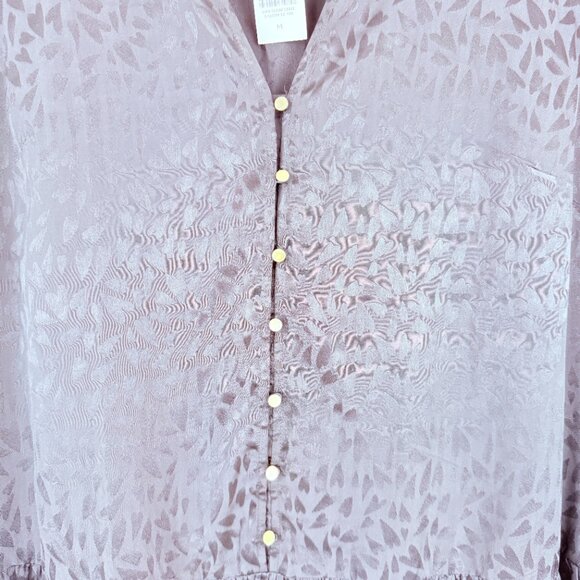 NWT LOFT Textured Jacquard Tiered Mini Dress | M - Picture 8 of 9